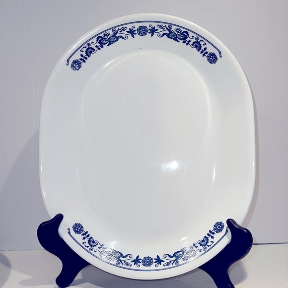 Vintage Corelle Old Town Blue Onion Platter - Picture 3 of 4